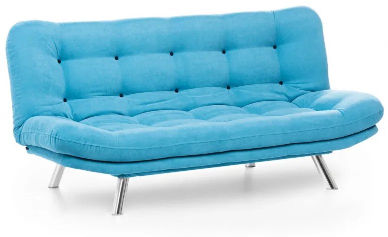 Canapea Extensibilă cu 3 Locuri Misa Sofabed, Turquoise