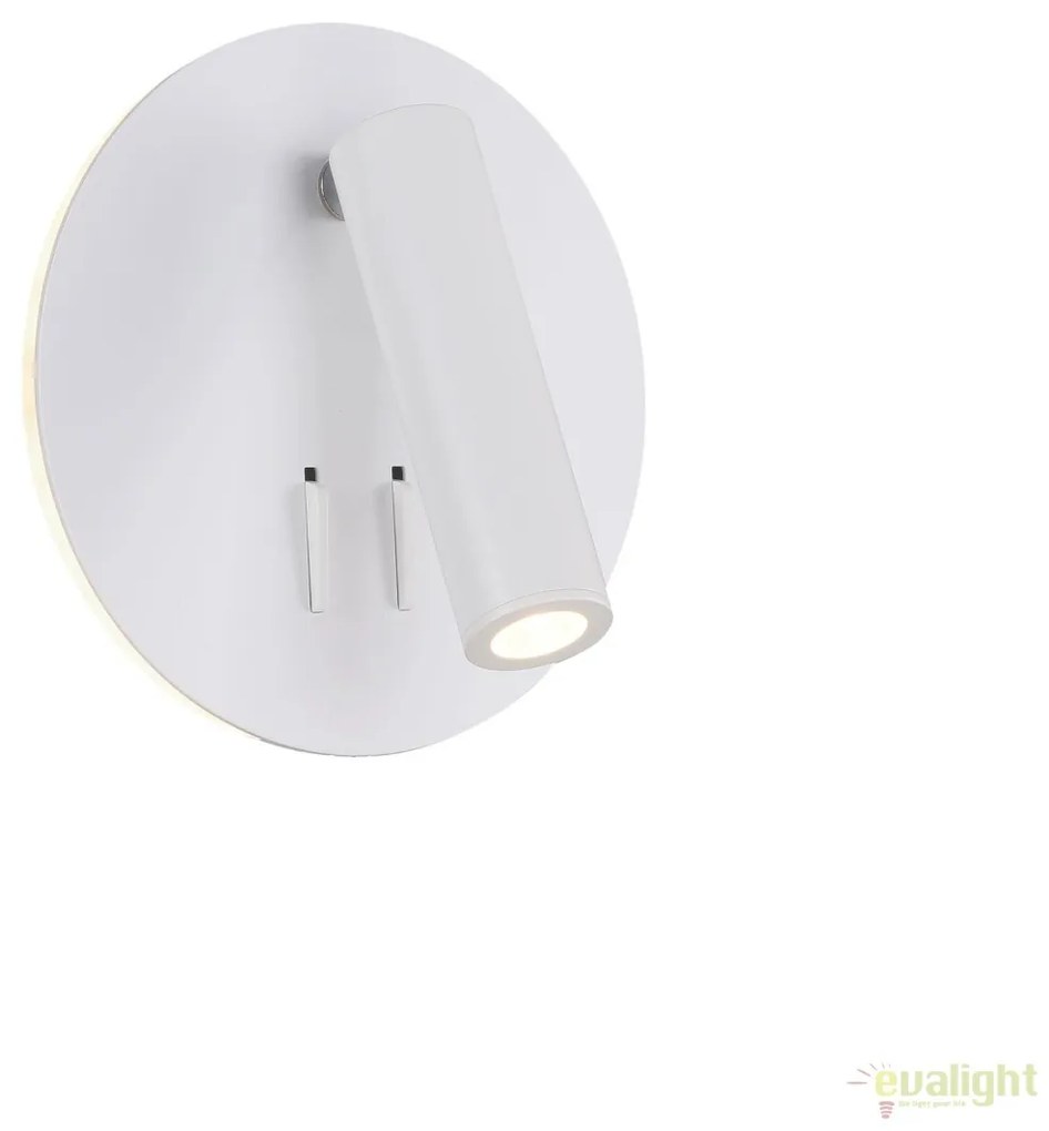 Aplica moderna cu iluminat LED ambiental Ios 176, alb MYC176-WL-01-6W-W