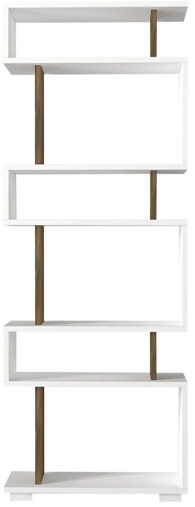 Bloc de bibliotecă White Walnut