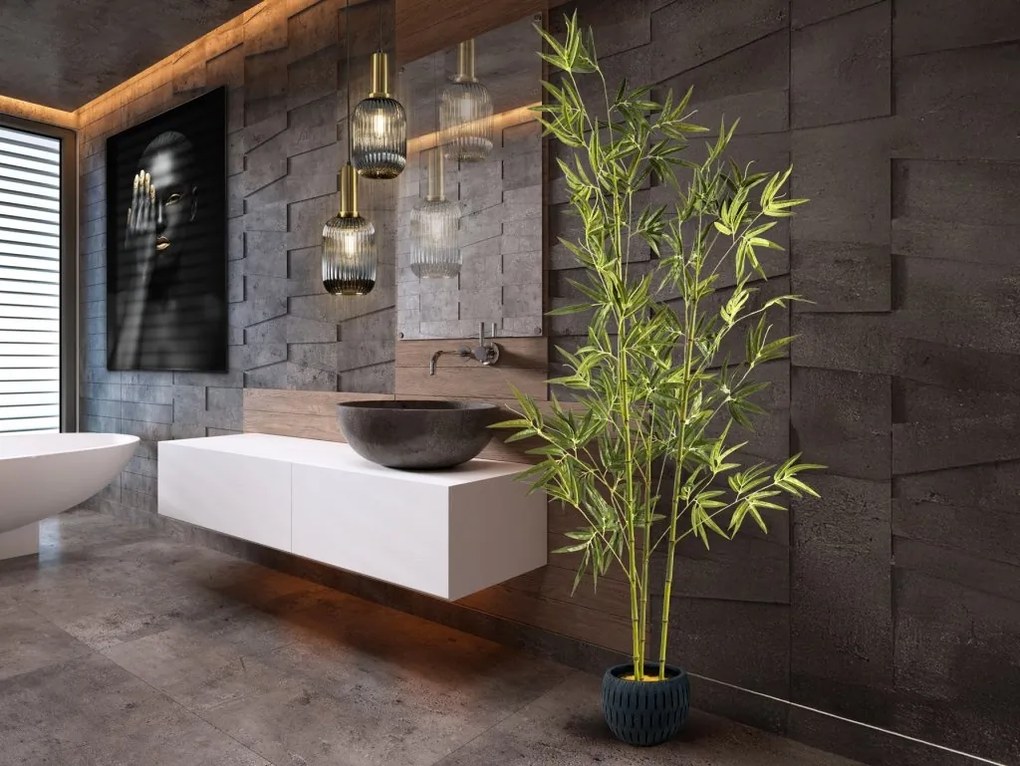 Planta artificiala decorativa Bambu, H170