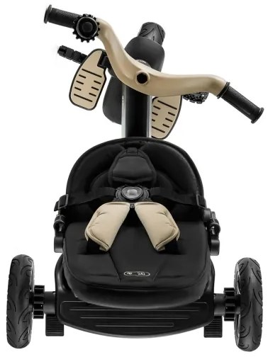 KINDERKRAFT - Tricicletă 5 în 1 pentru copii EASYTWIST, bej