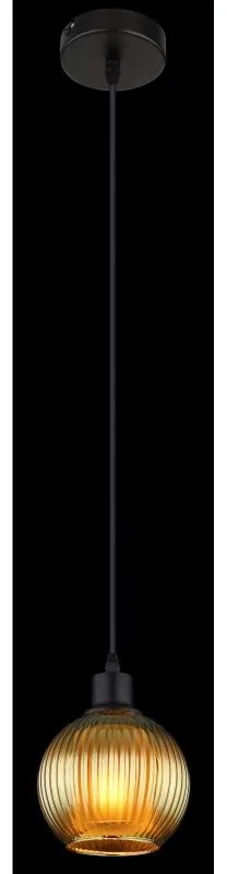 Pendul design modern ZUMBA negru/verde