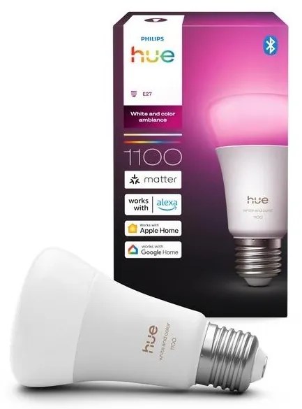 Philips Hue Bec LED dimabil WACA E27/8,1W/230V 1000-20000K