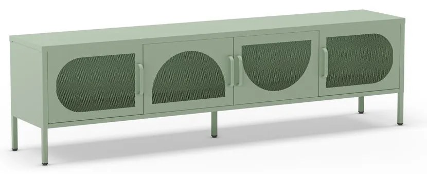 Comodă TV verde-mentă 180x50 cm Tayra – Marckeric