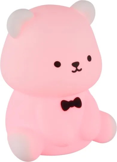 Globo 2870 - Lampă de veghe pentru copii TEDDY, LED RGBW reîncărcabilă, cu reglare a luminozității, LED 1W, 5V, 1200 mAh, ursuleț