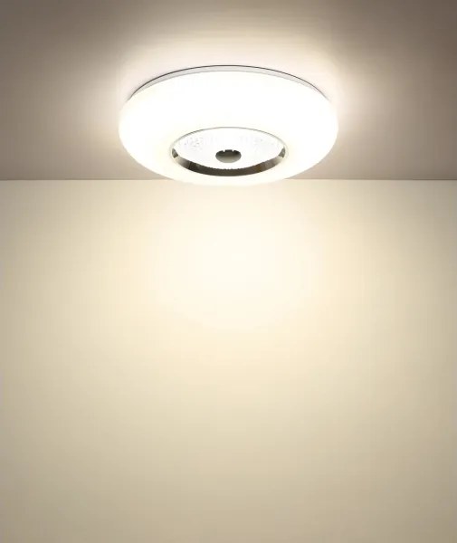 Globo 48071-50 - Plafonieră LED GRAHAM LED/48W/230V Ø 59 cm albă