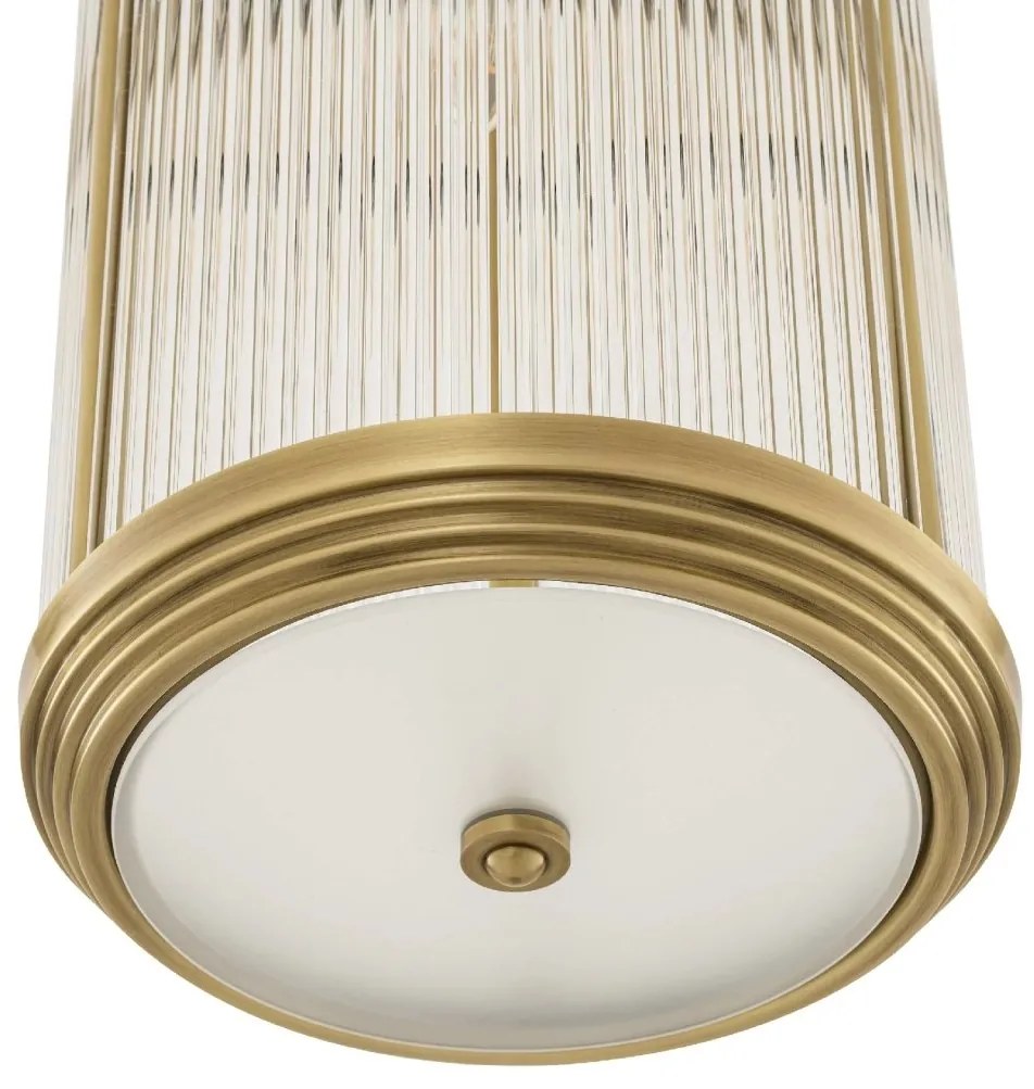 Lustra, Pendul design LUX Rousseau L, alama antic