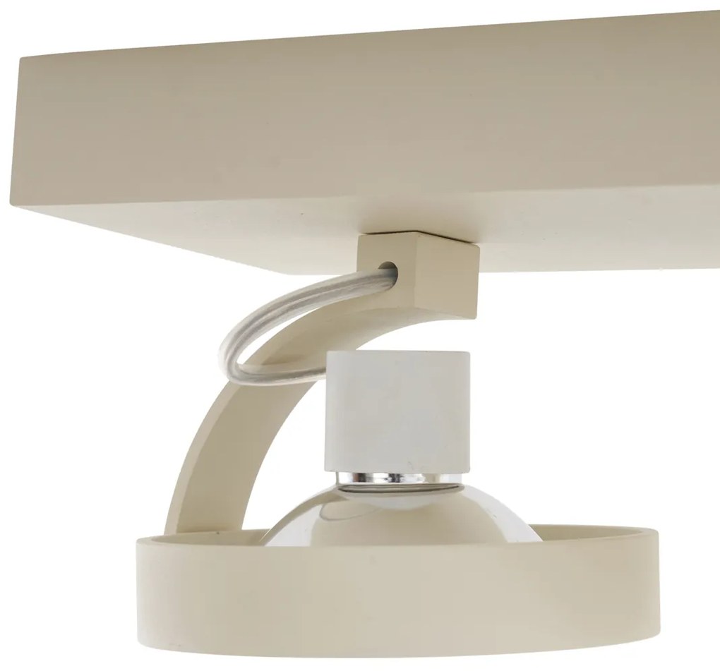 Spotlight modern tavan bej G9 rotund reglabil 3 lumini - Go