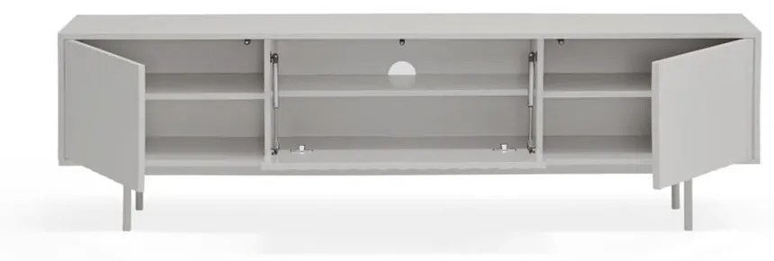 Comodă TV gri 180x52 cm Sierra – Teulat