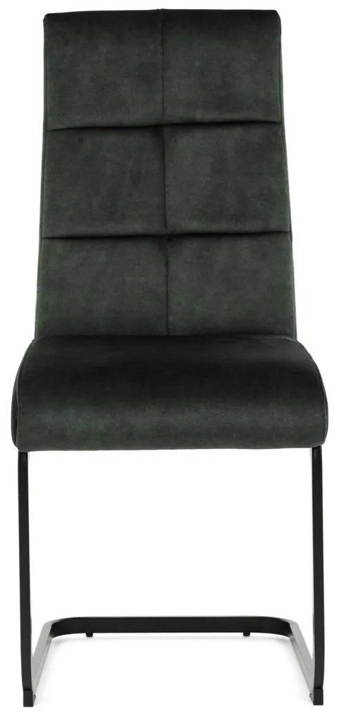 Set de scaune de sufragerie Vintage DCL-D1275GRN4, 4 buc