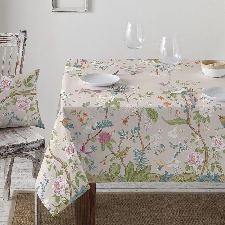 Barbadella Home Față de masă teflonată SIMFONIE FLORALĂ 140 x 180 cm