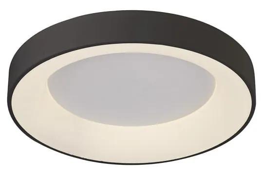 Plafoniera LED inteligenta design circular NISEKO II Black 38cm