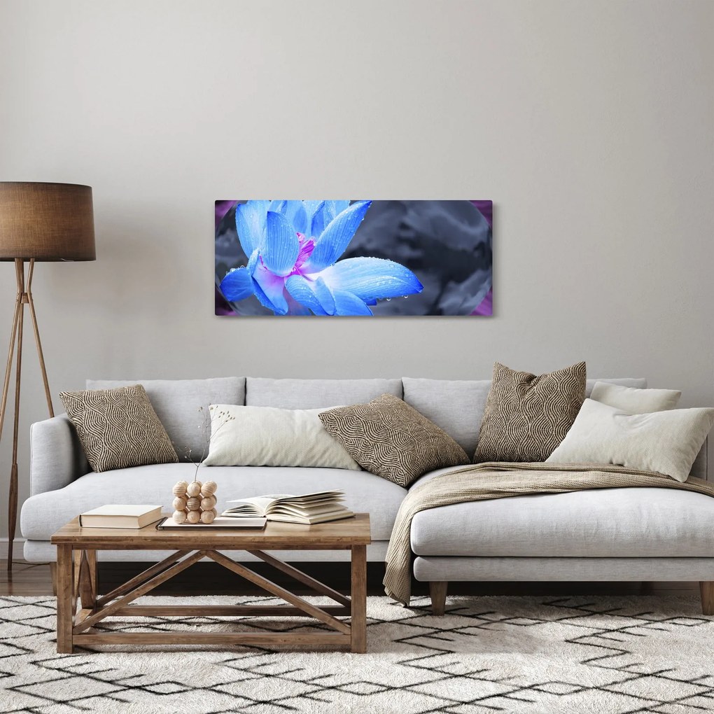 Tablou florilor în detailu (120x50 cm)