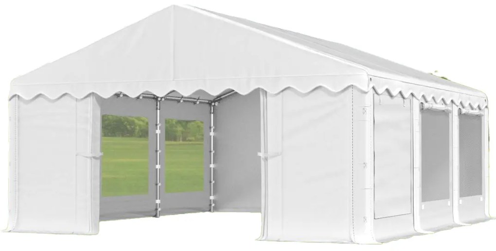 Cort de petrecere 5x6x2m Comfort PE 240g cu plasă împotriva insectelor Summer