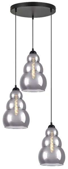 Lustră pe cablu SALVATORE 3xE27/40W/230V Rabalux 72213