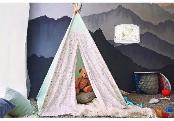 Lustră pentru copii CIRCUS 1xE27/60W/230V