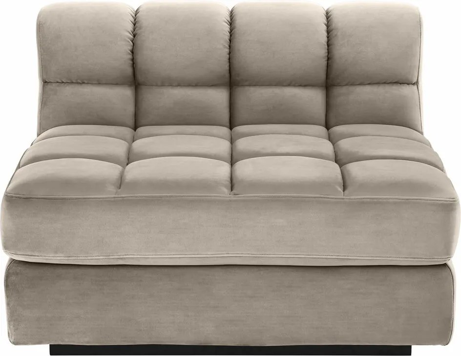 Canapea, Modul centru design elegant LUX Dean middle, savona greige 115030 HZ