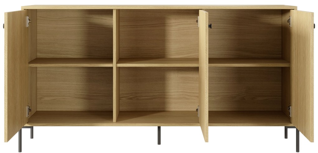 Dulap Scandia 3D (Stejar scandi + jedlička scandi). 1071387