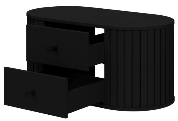 Dulap sub lavoar Belmore, negru