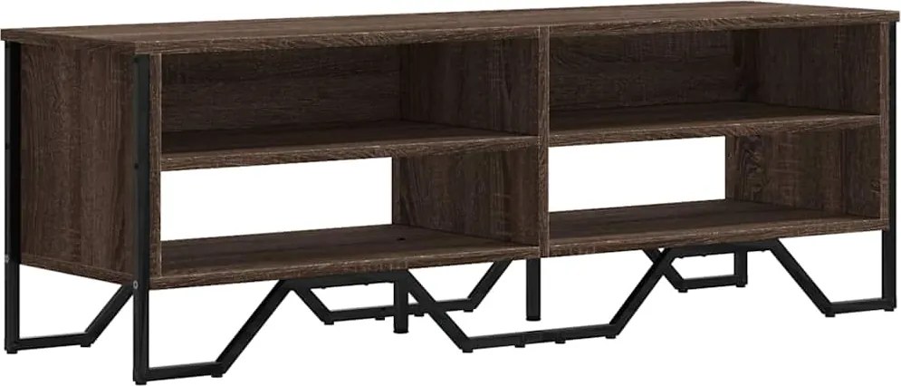 vidaXL Dulap TV, stejar maro, 122x34x41 cm, lemn prelucrat