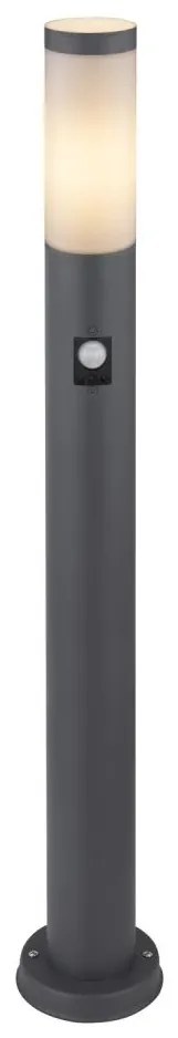 Lampă de exterior cu senzor Globo 31588AS BOSTON 1xE27/15W/230V IP44 80cm