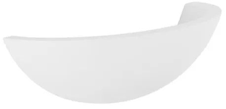 Aplica de perete LED cu iluminat ambiental gips alb ICARUS