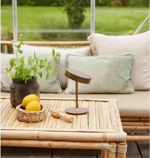 Halo Design 745784-LED — Lampă reîncărcabilă reglabilă ON THE MOVE, LED/2,5W/4000 mAh, alamă/lemn