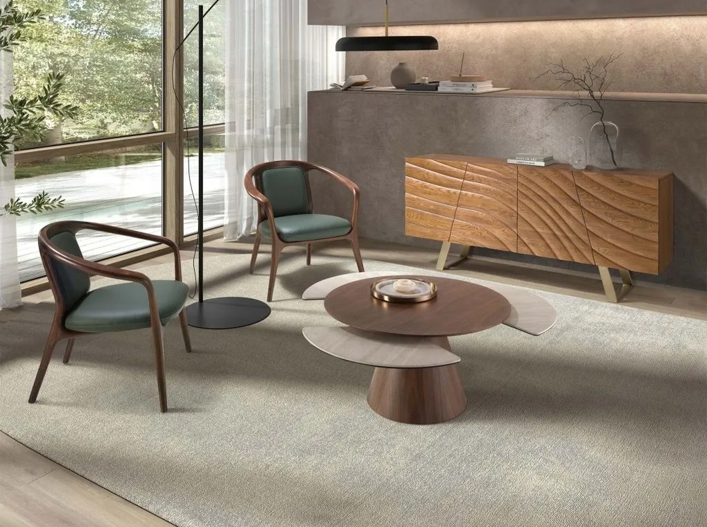 Masuta extensibila design LUX Walnut