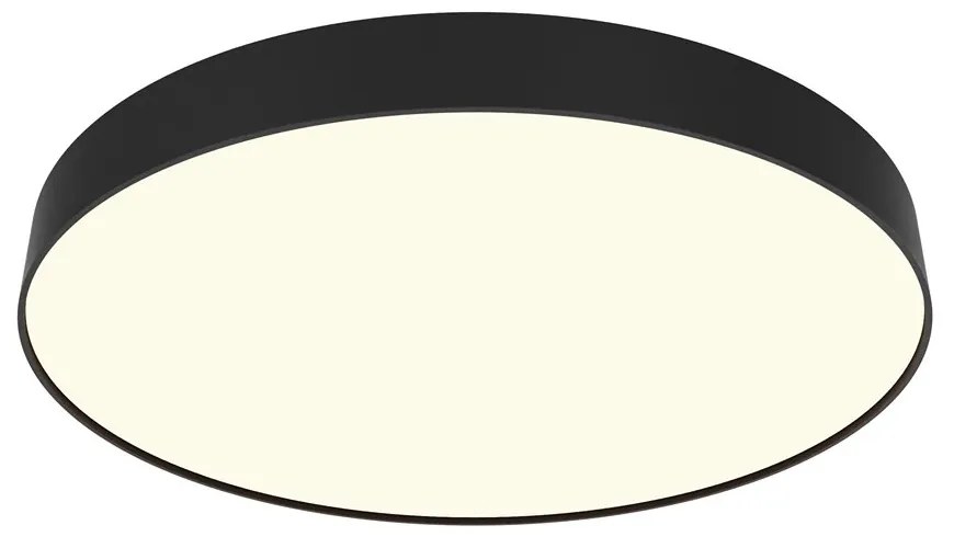 Plafoniera LED design tehnic Zoom D-60cm 3000K negru