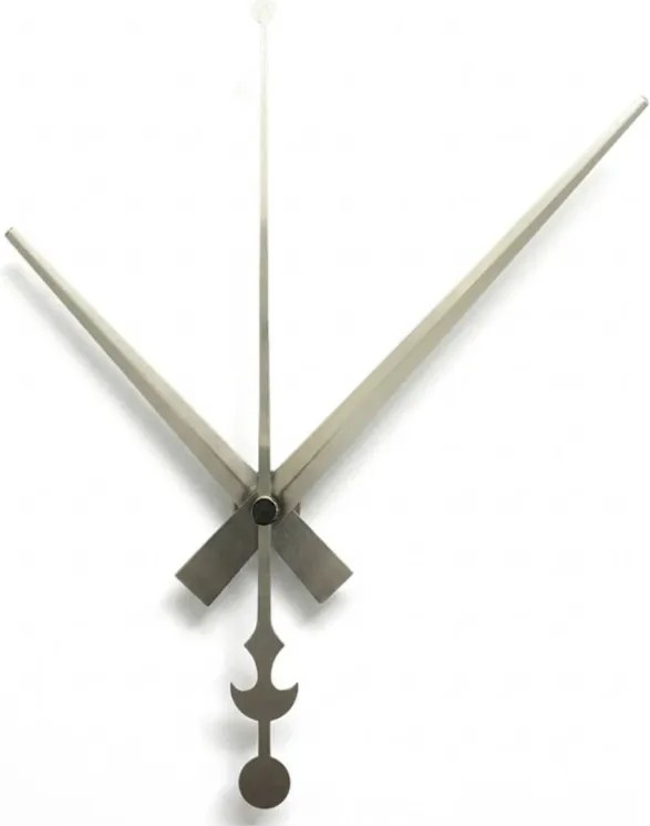 SENTOP | Ace de ceas din aluminiu argintiu - design ancoră 16 / 12 cm