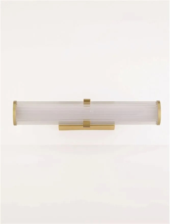 Aplica LED baie decorativa design elegant IP44 HEDULA L-42,5cm