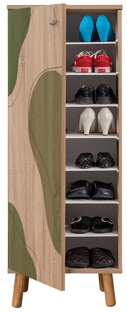 Pantofar Beside 6 (stejar sonoma) . 1094620