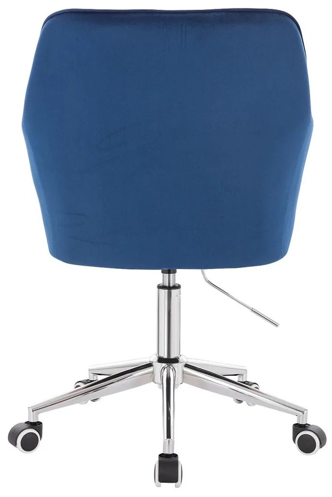 HR550K Scaun Bleumarin Catifea