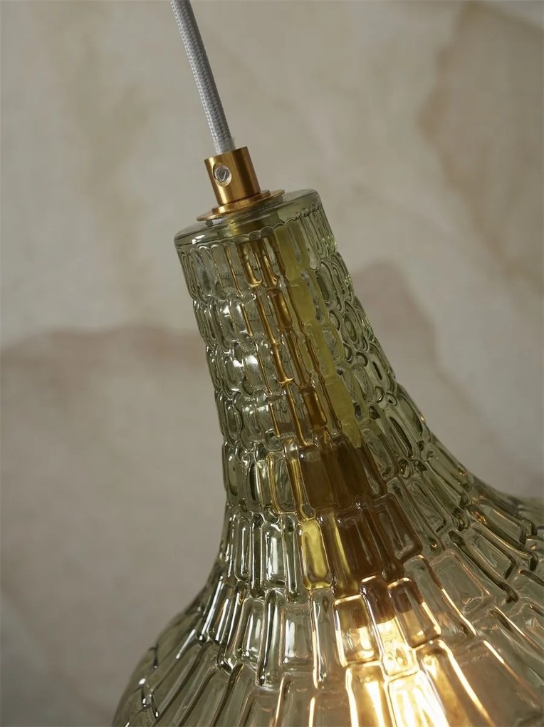 Pendul design modern Venice drop green