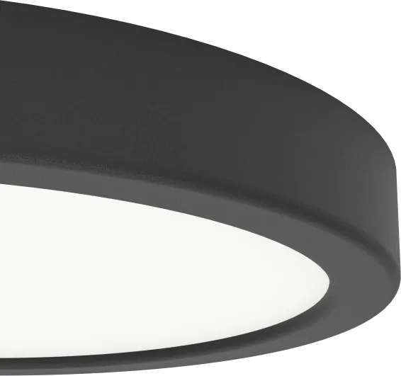 Eglo 901298-LED Plafonieră LED FUEVA, 11,5 W, 230 V, 2700/4000/6500 K, Ø 21,1 cm, negru