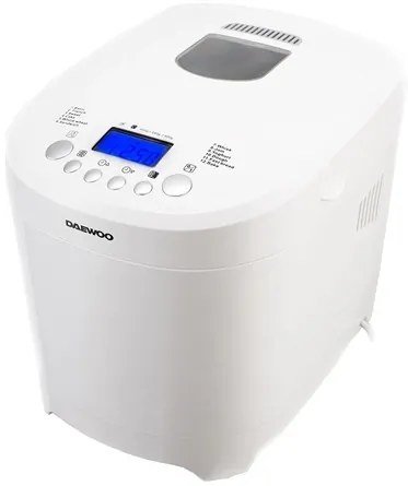 Masina de facut paine 600 w culoare alba daew
