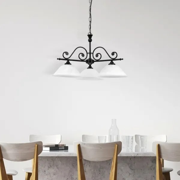 Rabalux 7773 - Lustra cu lant DOROTHEA 3xE27/60W/230V