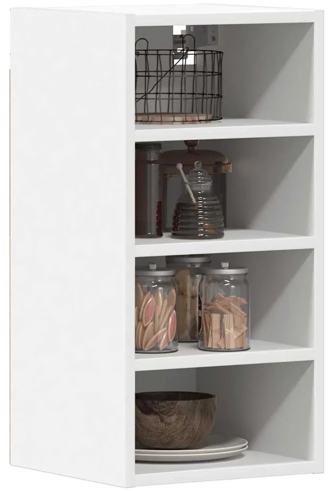 vidaXL Dulap suspendat “Riga”, alb, 30x29,5x60 cm, PAL