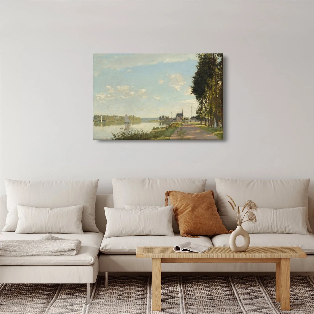 Tablou - Claude Monet, Argenteuil, reproducere (90x60 cm)