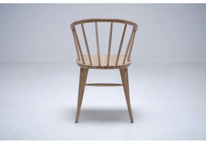 Scaun dining, natur, din lemn de stejar, Celeste