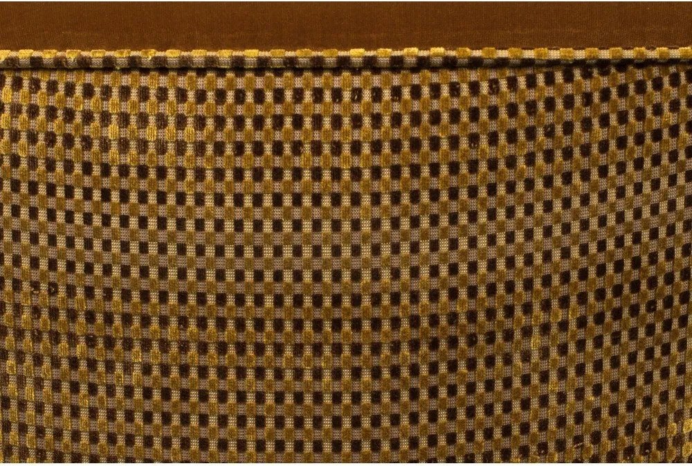 Fotoliu catifea Dutchbone Madison, maro