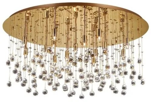 Plafonier cristal Venezian diam. 80cm MOONLIGHT PL15 Oro 082790