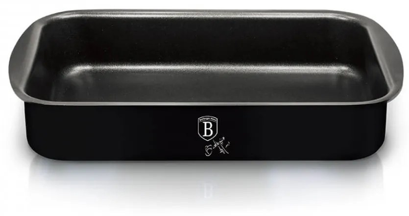 Tava pentru cuptor dreptunghiulara Metallic Line Shiny Black Edition Beus BH 6805rlingerHa