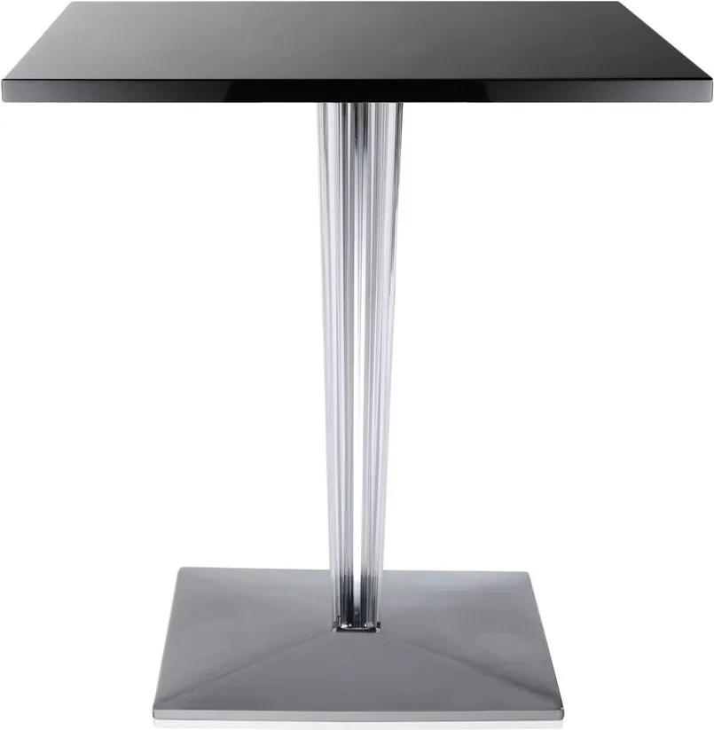 Masa Kartell TopTop design Philippe Starck &amp; Eugeni Quitllet, 70x70cm, negru