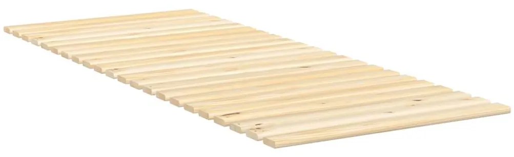 vidaXL Lamele de pat, 80x200 cm, lemn masiv de pin