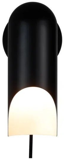 Nordlux - Aplică de perete ROCHELLE 1xGU10/8W/230V neagră