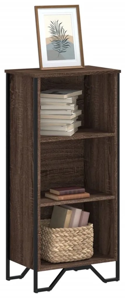 vidaXL Bibliotecă, stejar maro, 50x31x106 cm, lemn prelucrat
