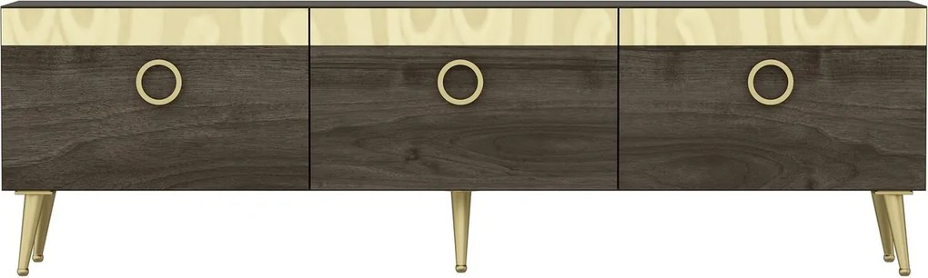 Comoda TV, Hanah Home, Safar, 150x30x45 cm, Maro