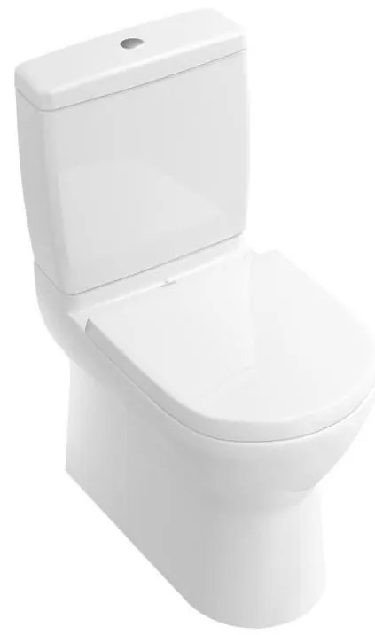 Villeroy & Boch O.NOVO - vas WC combinat din ceramică, alb, 56581001