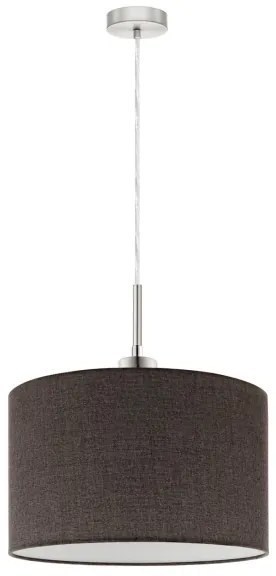 Lustră LED pe cablu Eglo TUNJA 1xE27/60W/230V maro